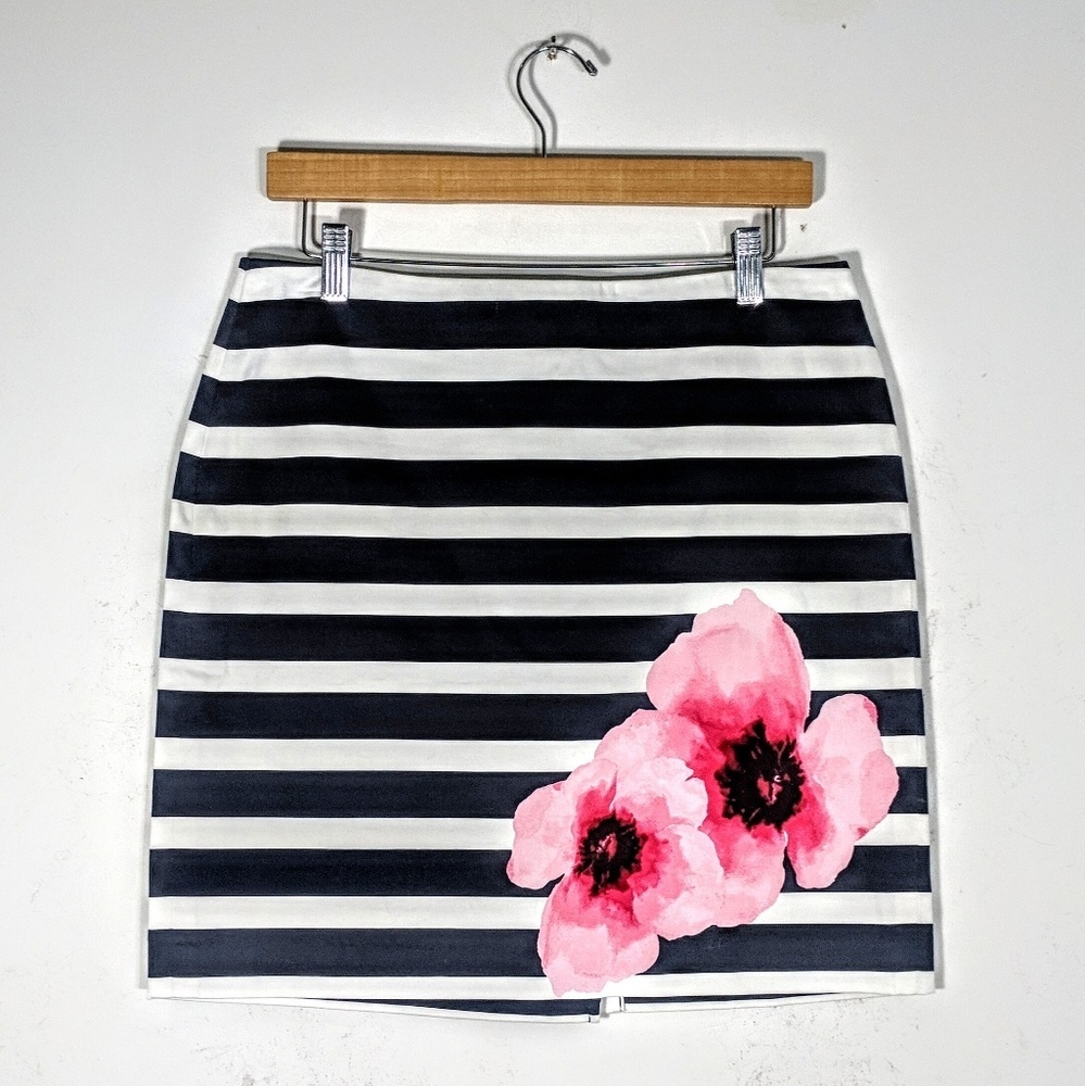 Jones New York Stretch Cotton Skirt